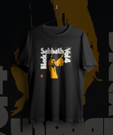 Black Sabbath Vol 4 Unisex Baskılı Tişört