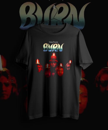 Deep Purple Burn Unisex Baskılı Tişört