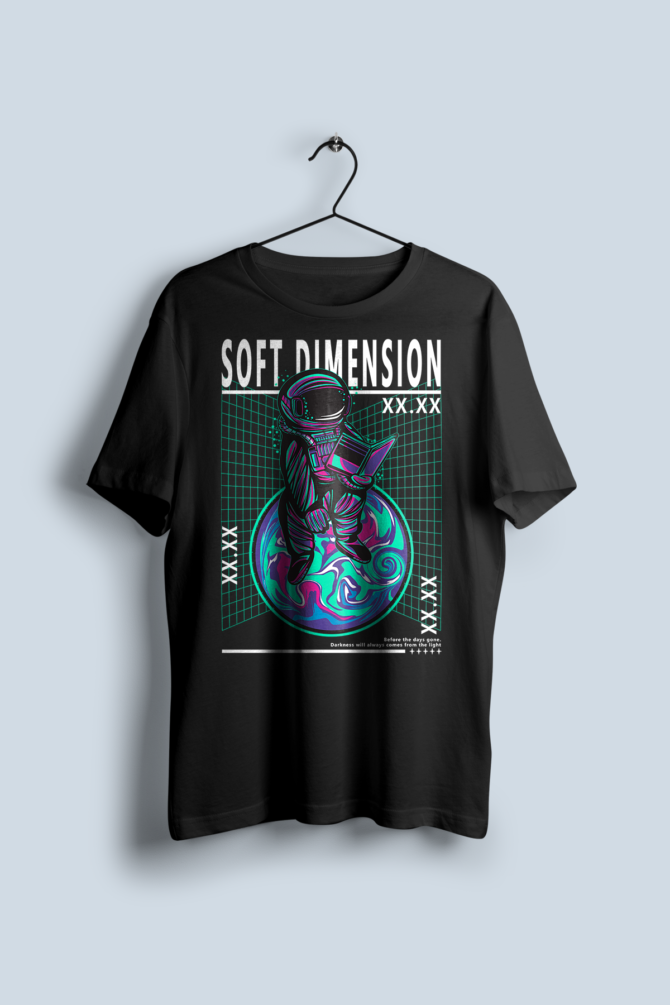 Soft Dimension Unisex Baskılı Tişört