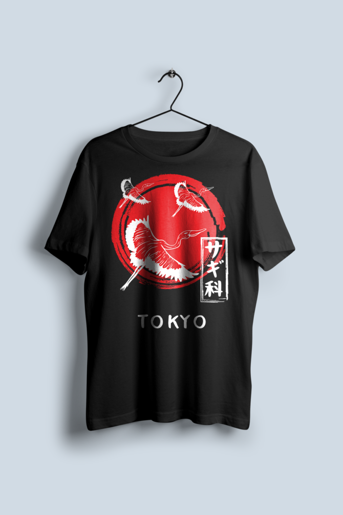 Tokyo Unisex Baskılı Tişört