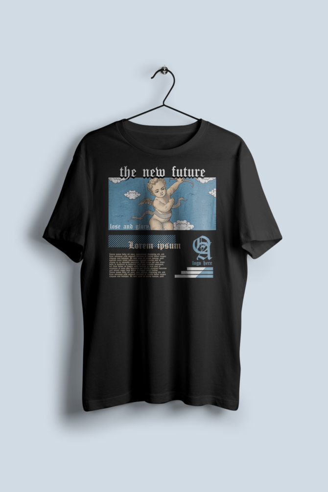 The New Future Unisex Baskılı Tişört