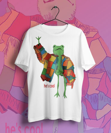 Frog Unisex Baskılı Tişört